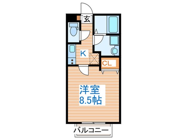 アスコット高橋の物件間取画像